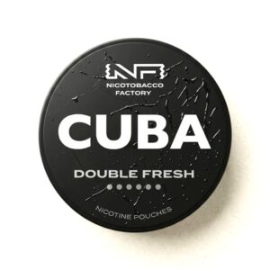 Cuba Double Fresh pliculete nicotina - poza prezentare produs