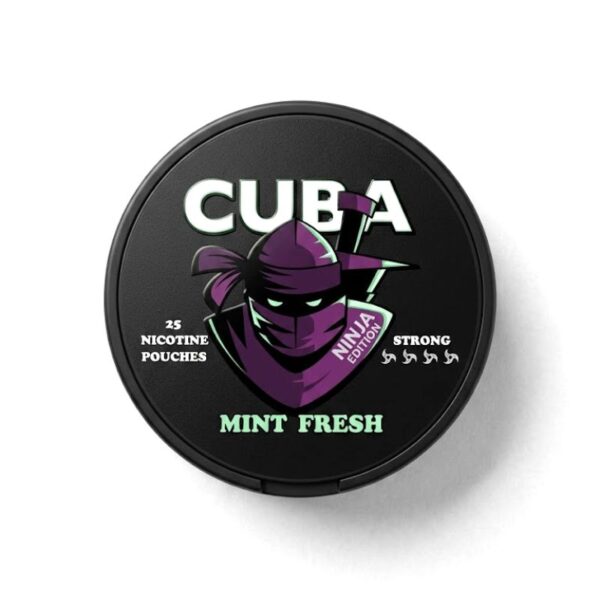 Cuba Ninja Mint Fresh pliculete nicotina - poza prezentare produs
