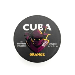 Cuba Ninja Orange pliculete nicotina - poza prezentare produs