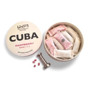 Cuba Raspberry pliculete nicotina - poza prezentare produs