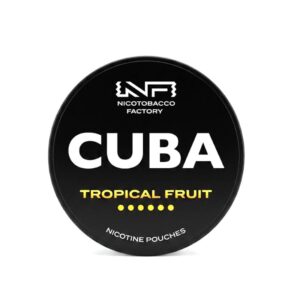 Cuba Tropical Fruit - pliculete nicotina - poza prezentare produs