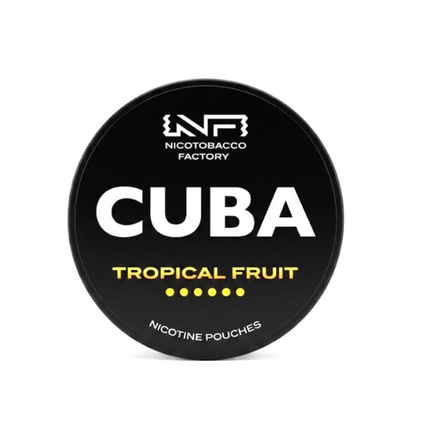 Cuba Tropical Fruit - pliculete nicotina - poza prezentare produs