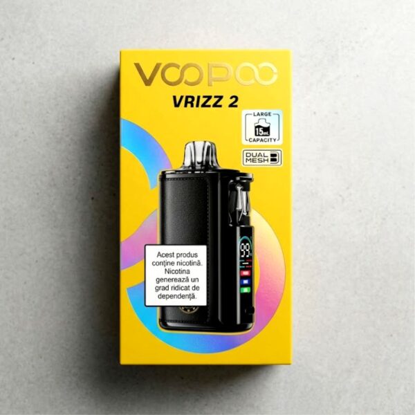 VOOPOO Vrizz 2 Kit 1350mAh black - poza prezentare produs